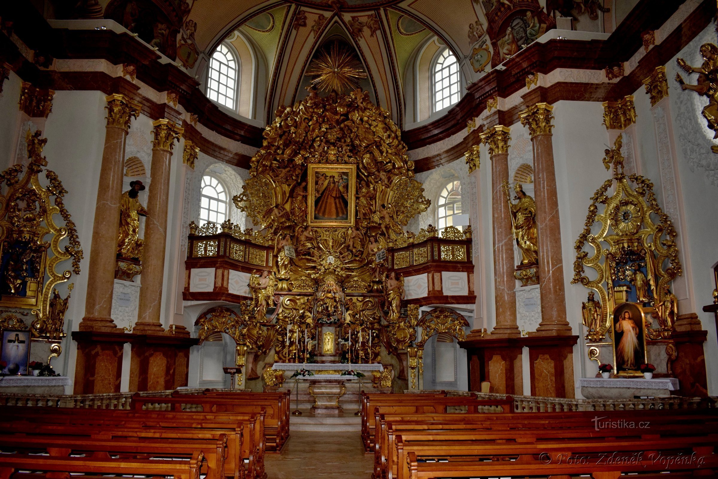 Pilgrimage church in Dobrá Voda.