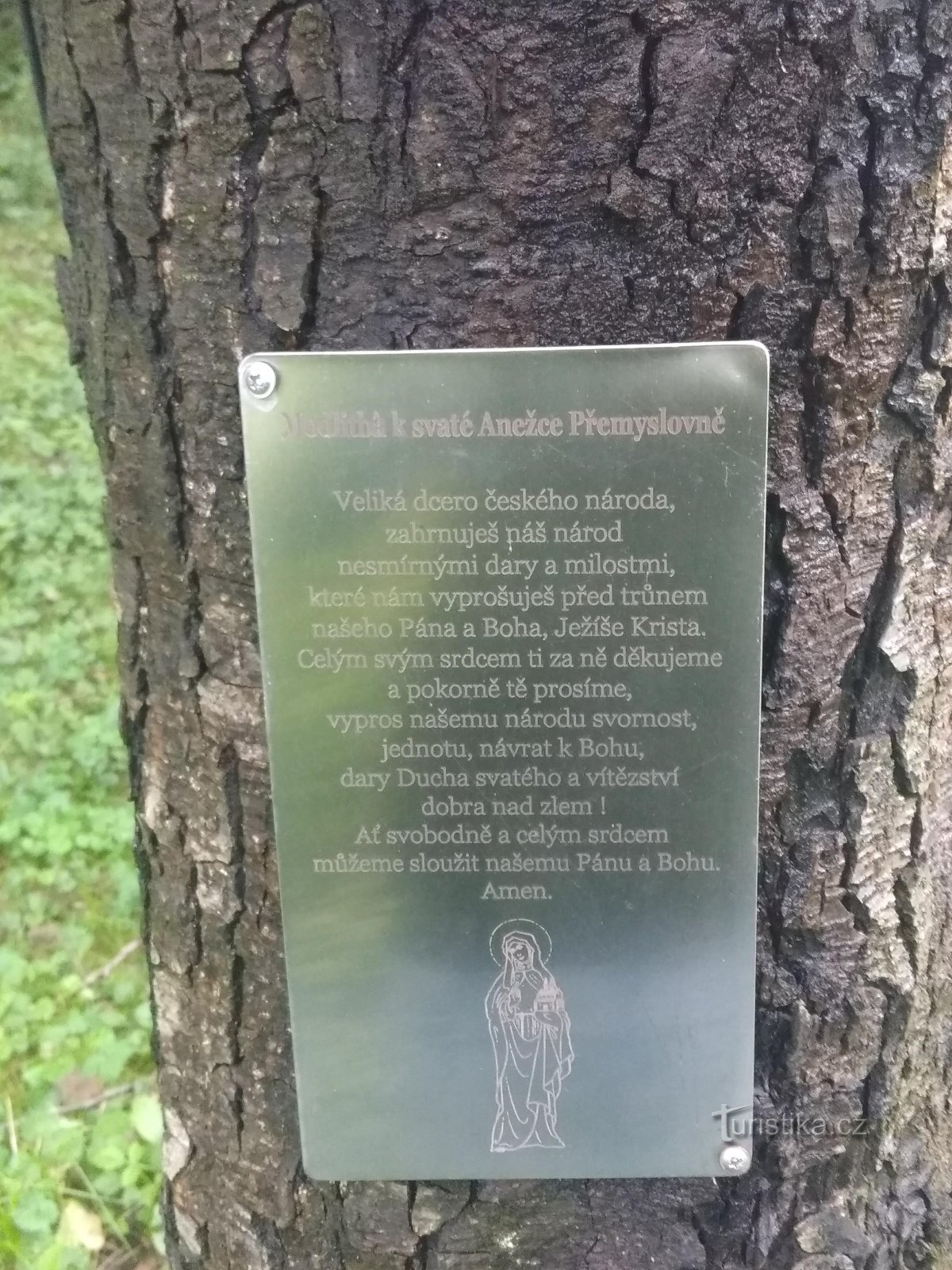 Lugar de peregrinación de Anežka Přemyslovna