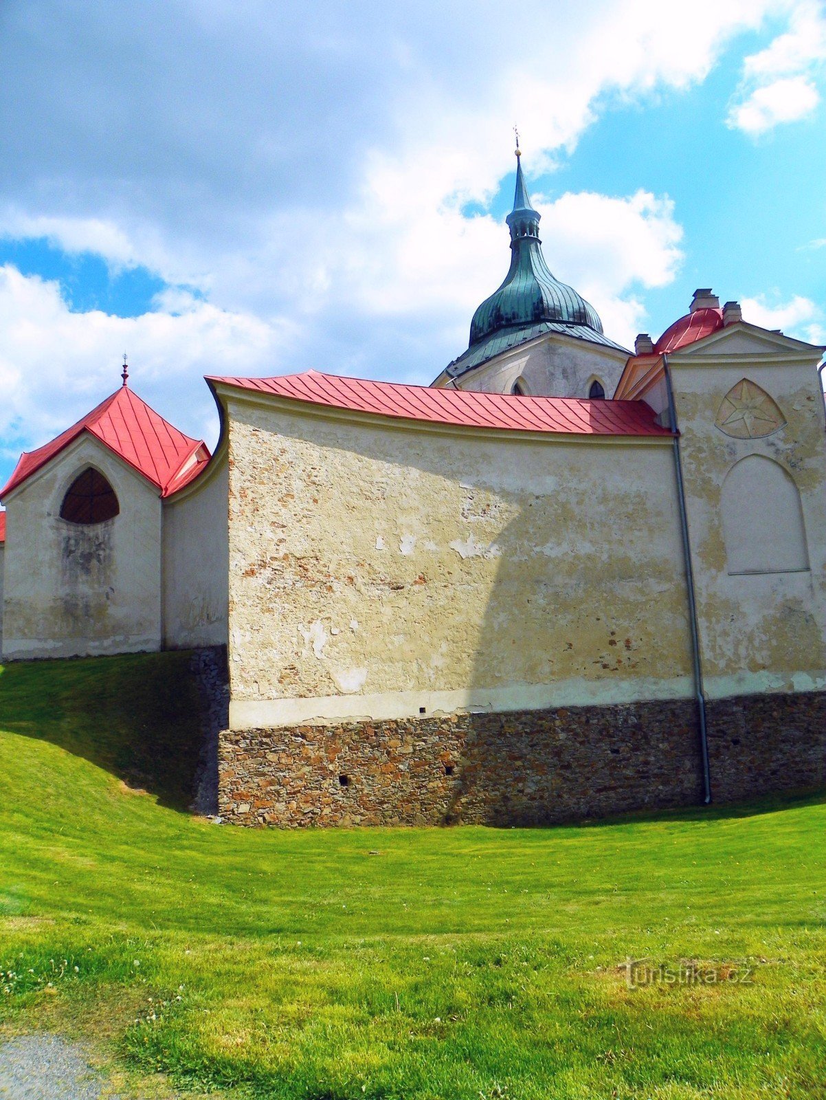 Local de peregrinação – a igreja de Zelená hora