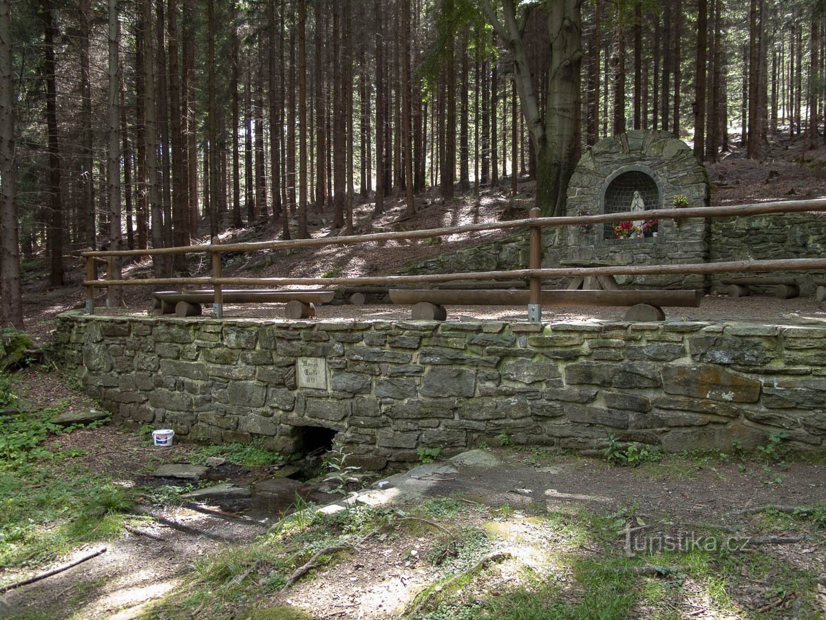 Lieu de pèlerinage de la source mariale