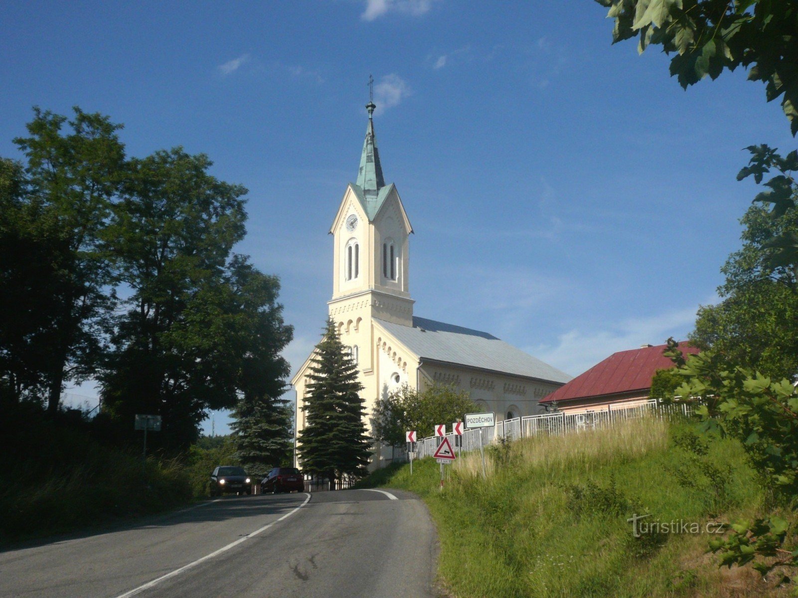 Pozděchov - kościół ewangelicki