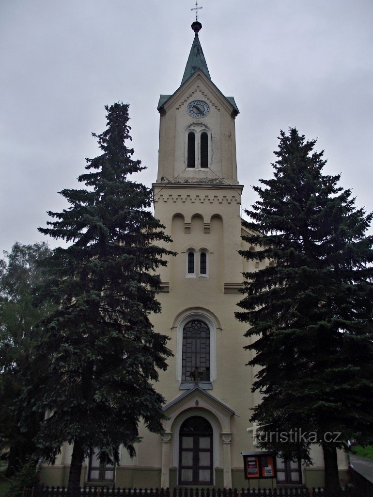 Pozděchov - evangelisk kyrka