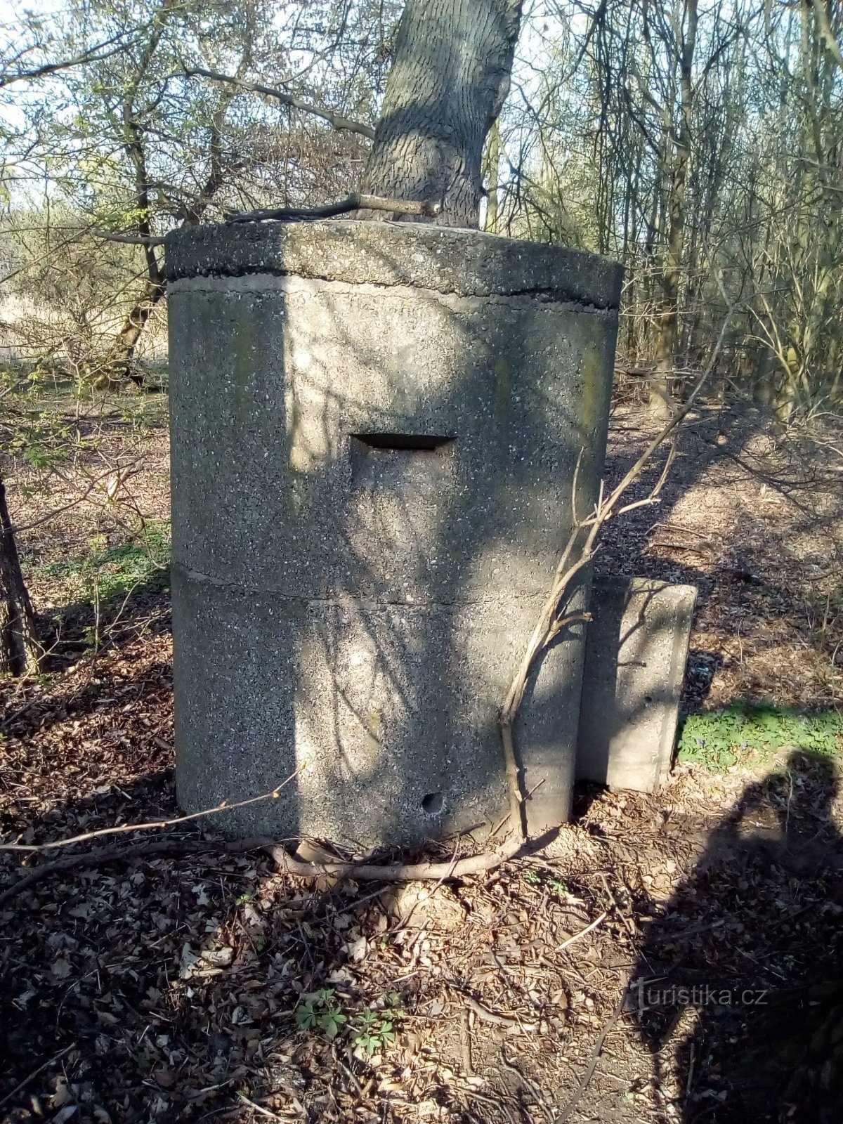 Observatorium op de blinde schouder tussen Rosice en Semtín