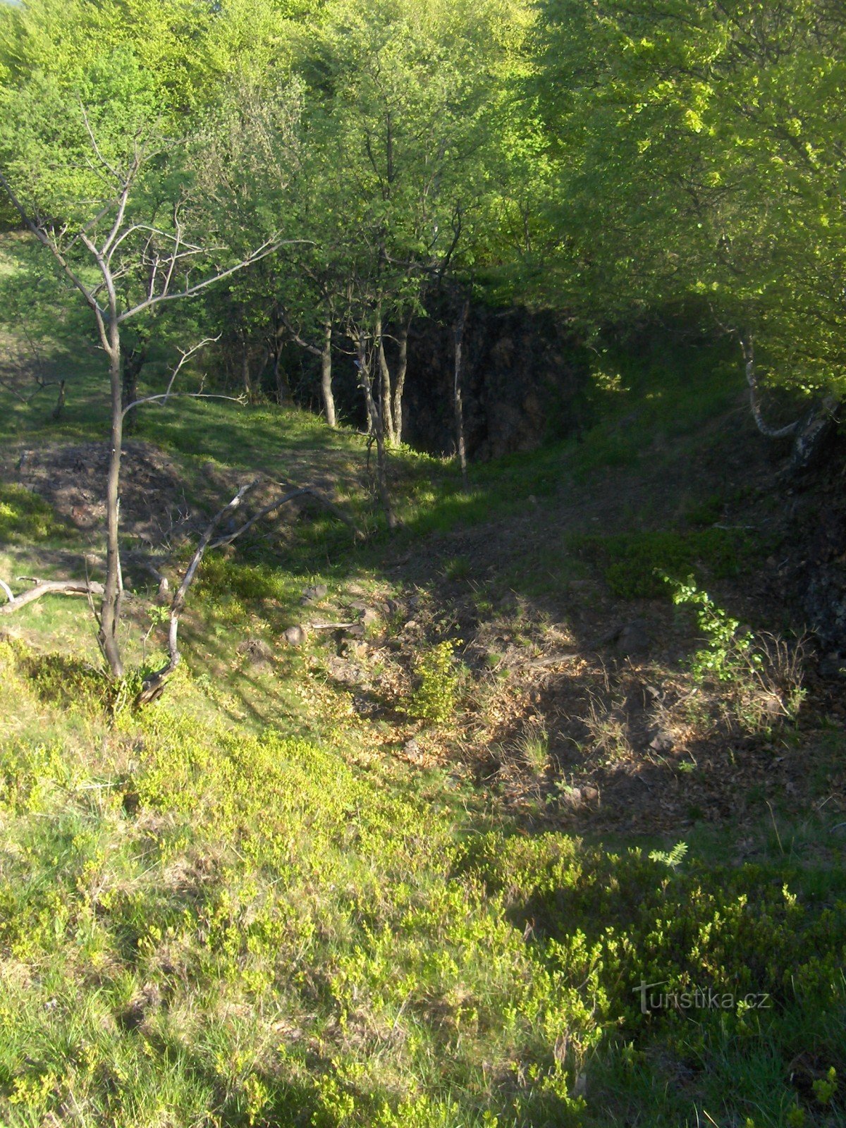 résidus après l'exploitation minière