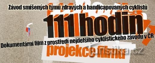 Pozvánka na projekci filmu 111 hodin do Kosatce