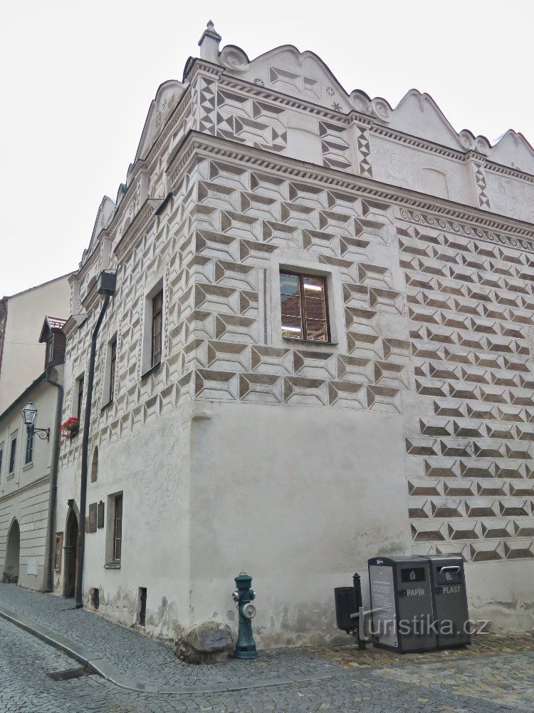 Prachatice – Maison de Hus