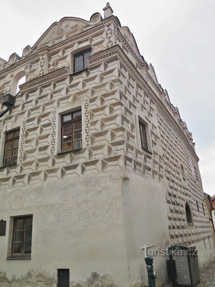 Prachatice – Maison de Hus