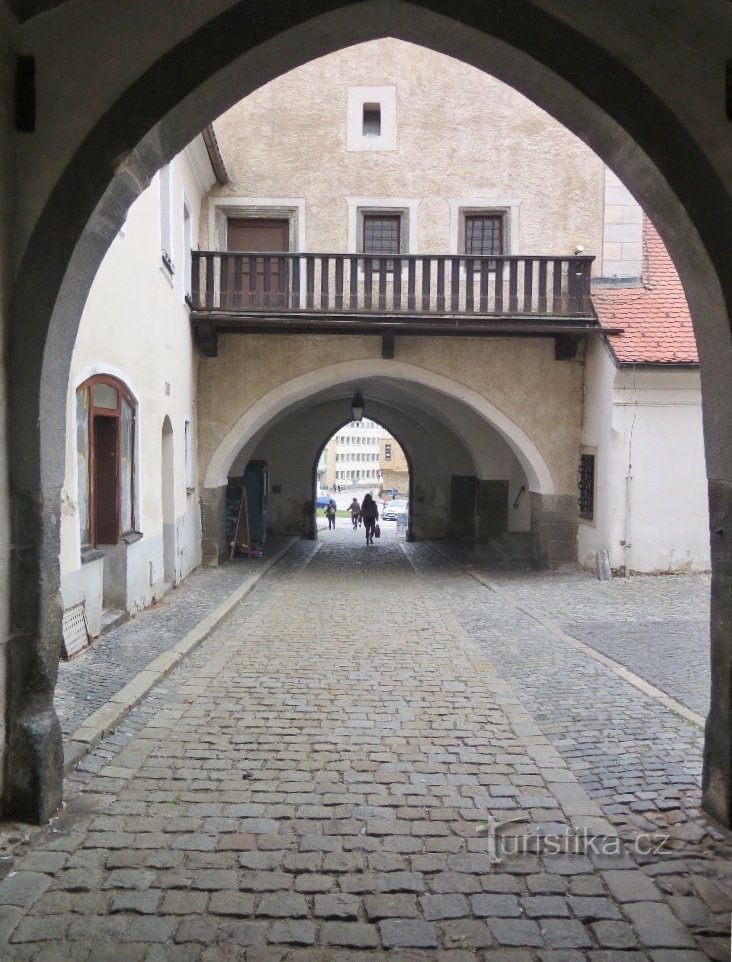 Prachatice – Porta Písecká (inferiore).