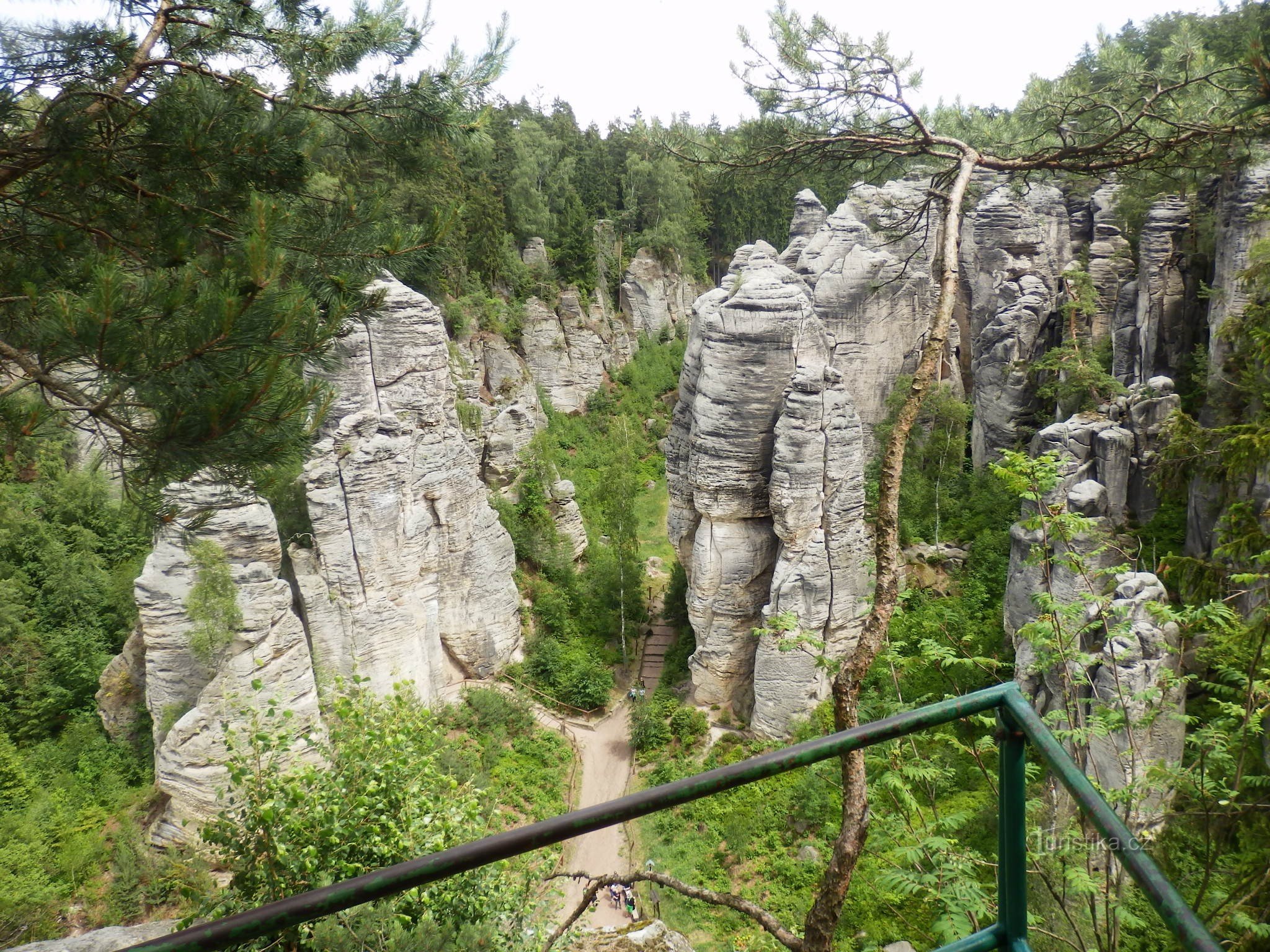 Prachovské rotsen en een beetje