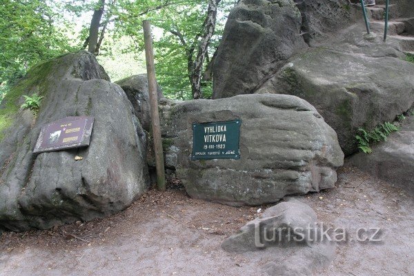 Prachovské skály - Tour penchée