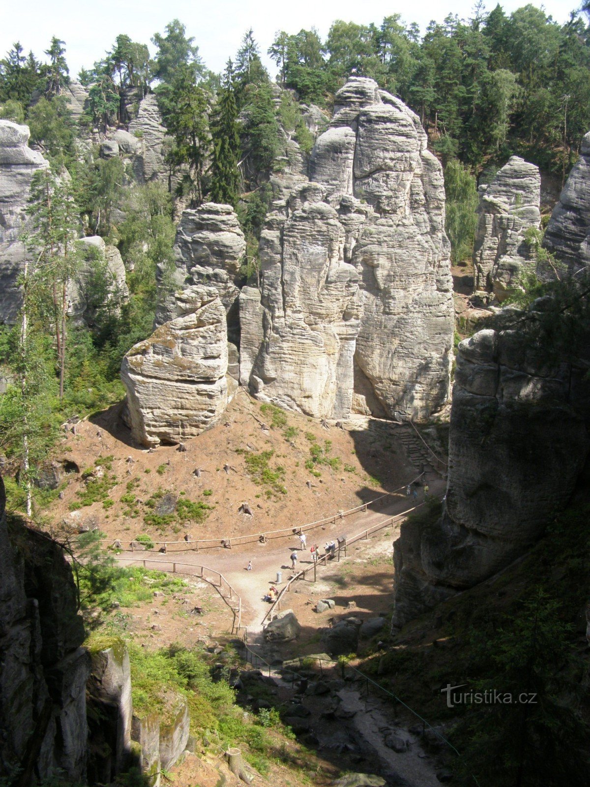 Prachovské skaly - Točenice