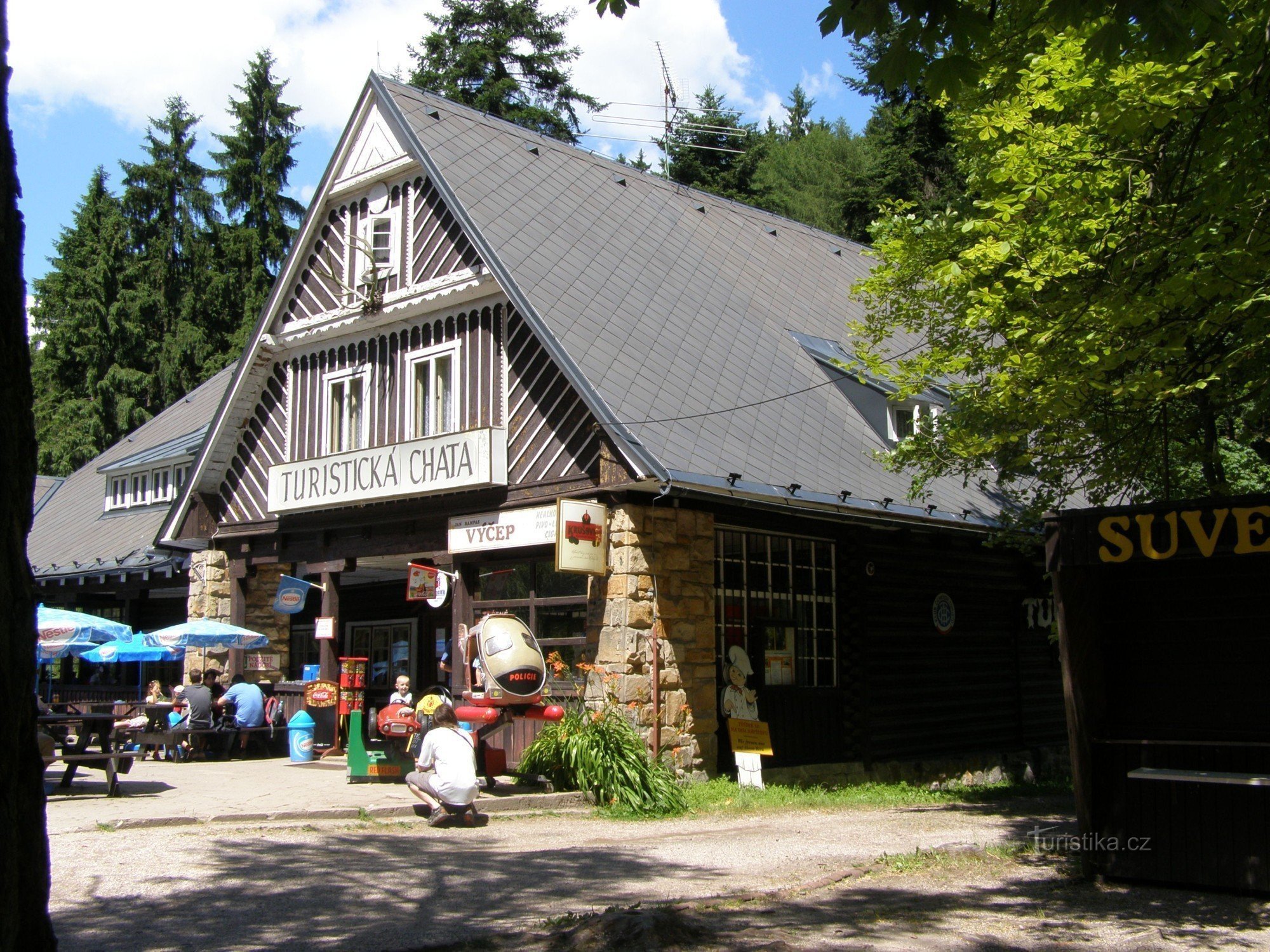 Prachovské skály - Turistická chata