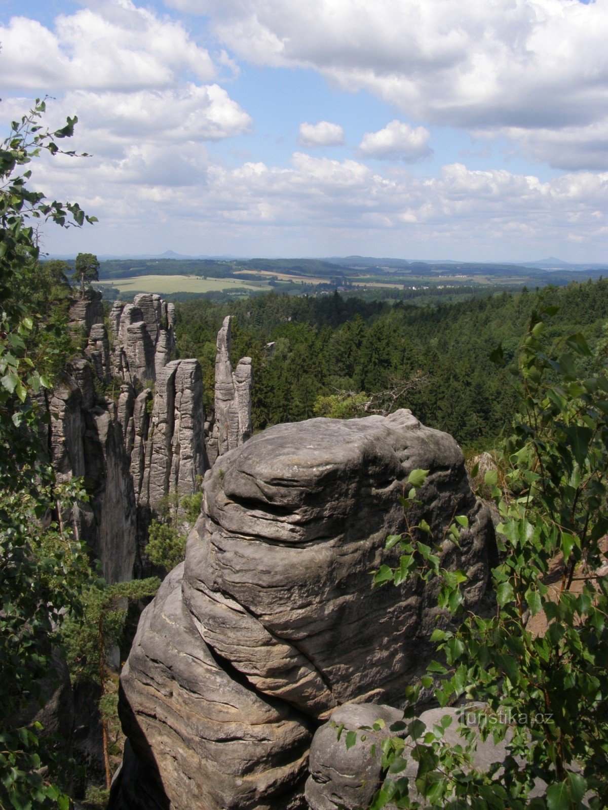 Prachovské skály - utsiktsplatser