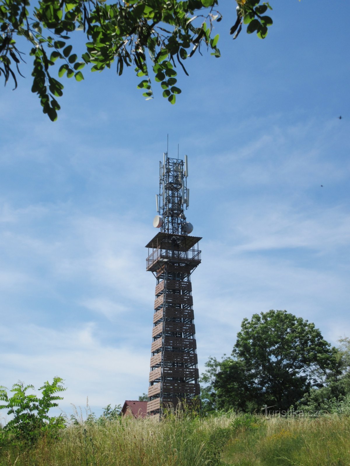 Prackovice nad Labem - Torre de observação de Radejčín