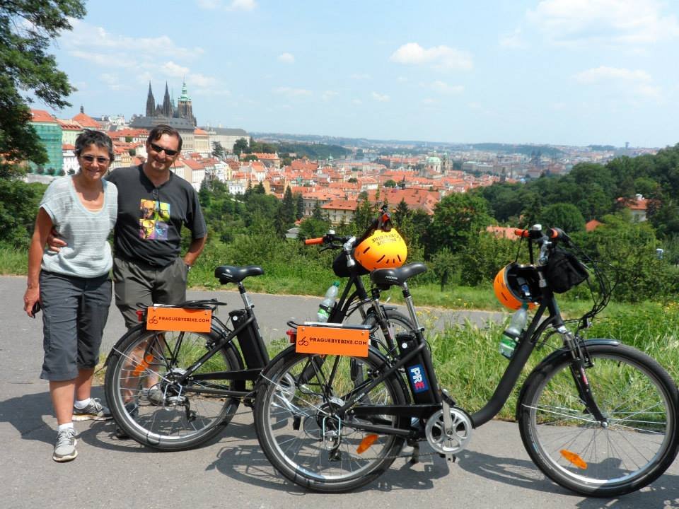 Prag på e-cykel