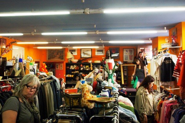 Magazin de second hand din Praga