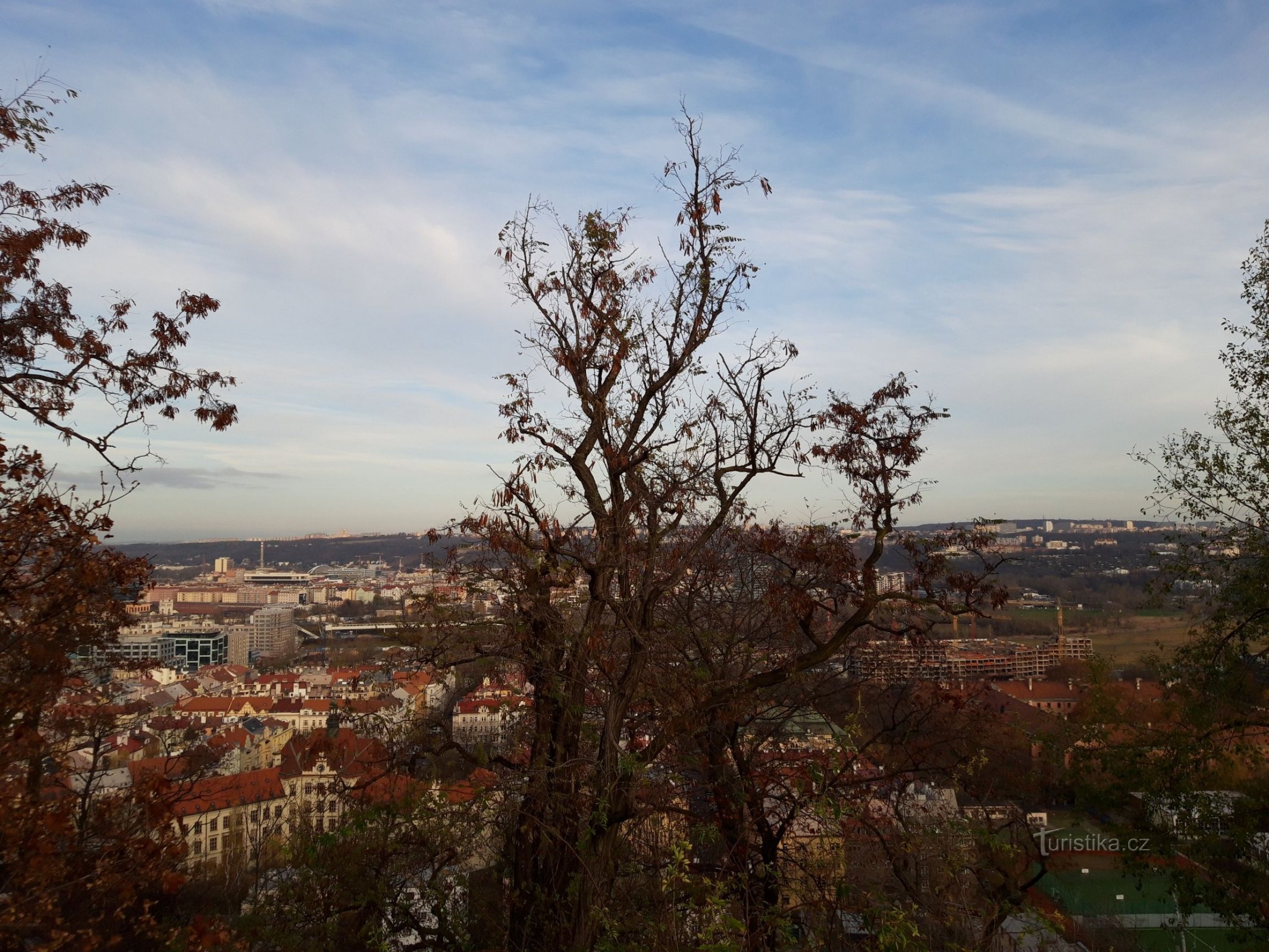Prag och Vítkův vrch