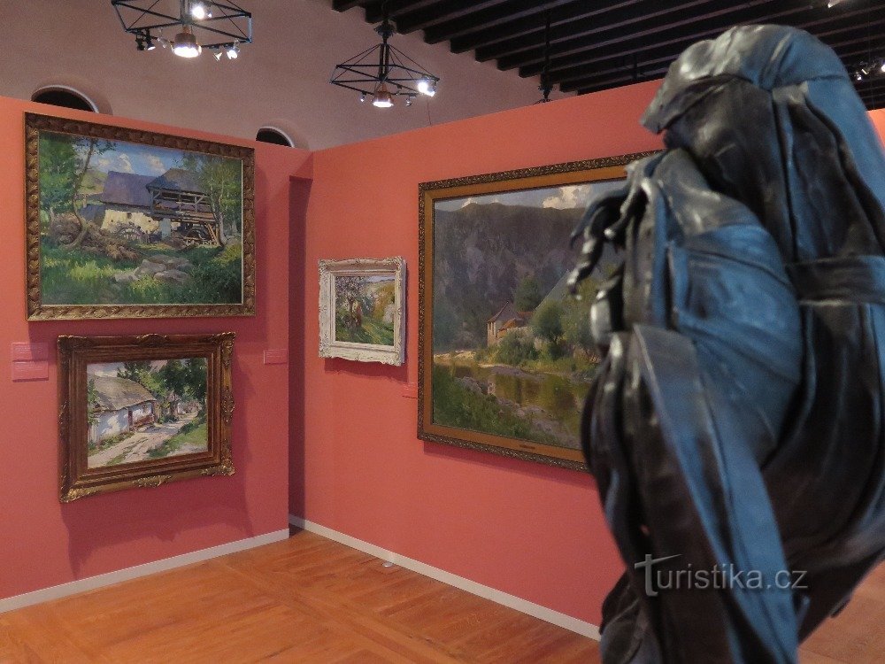 Praga, Impresionismul ceh, Lumina în tablou și Sala de echitație a Castelului Praga