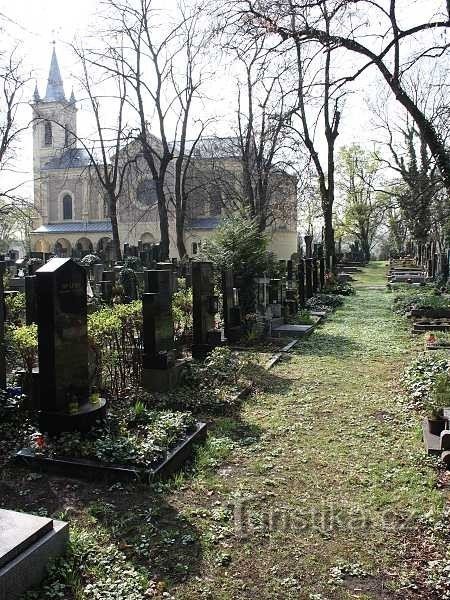 Prague, cimetière Malvazinky