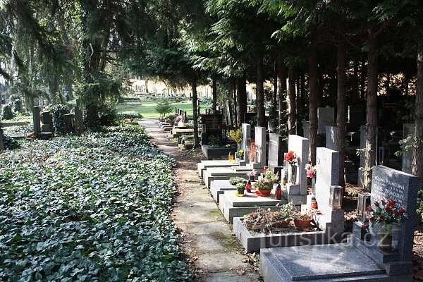Praga, cemitério de Malvazinky