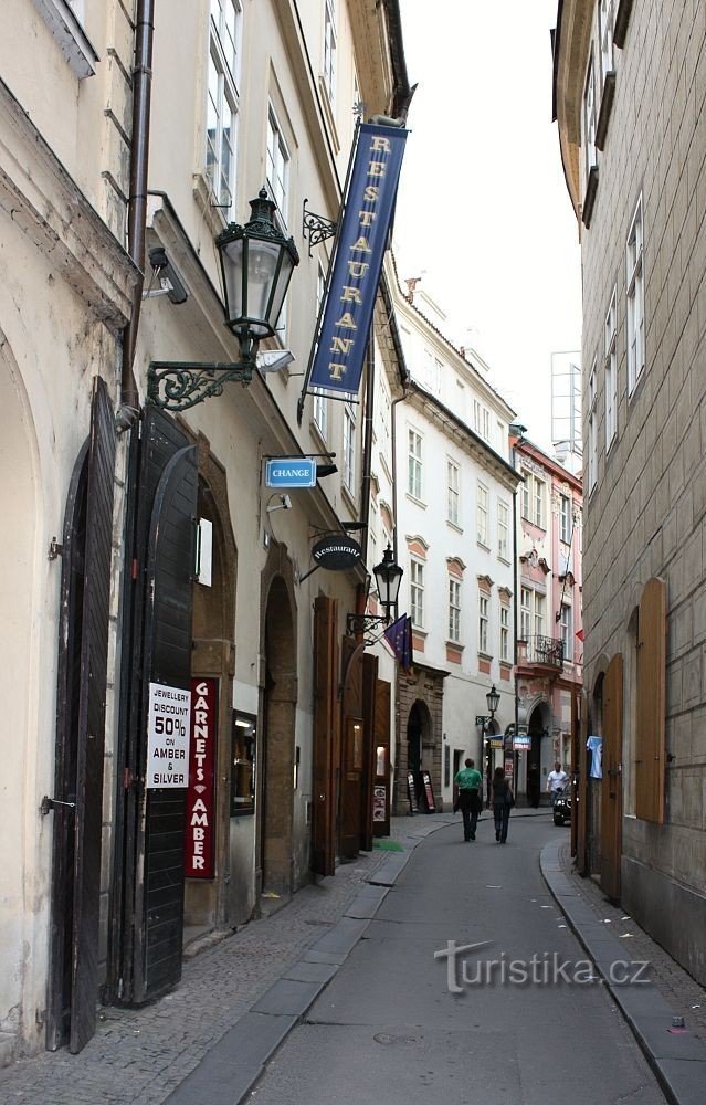 Prague - rue Jilska