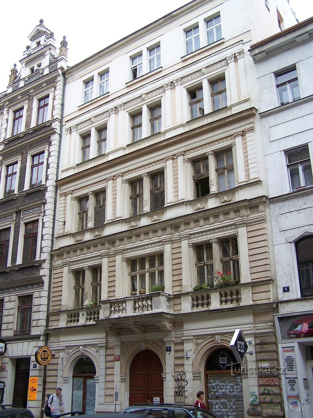 Praga - Jungmannova 8, Palackého 2 - hiša Kostelákovský