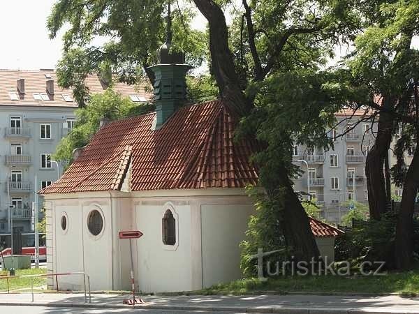 Prag, Jungfru Marias antagande kapell i Klamovce
