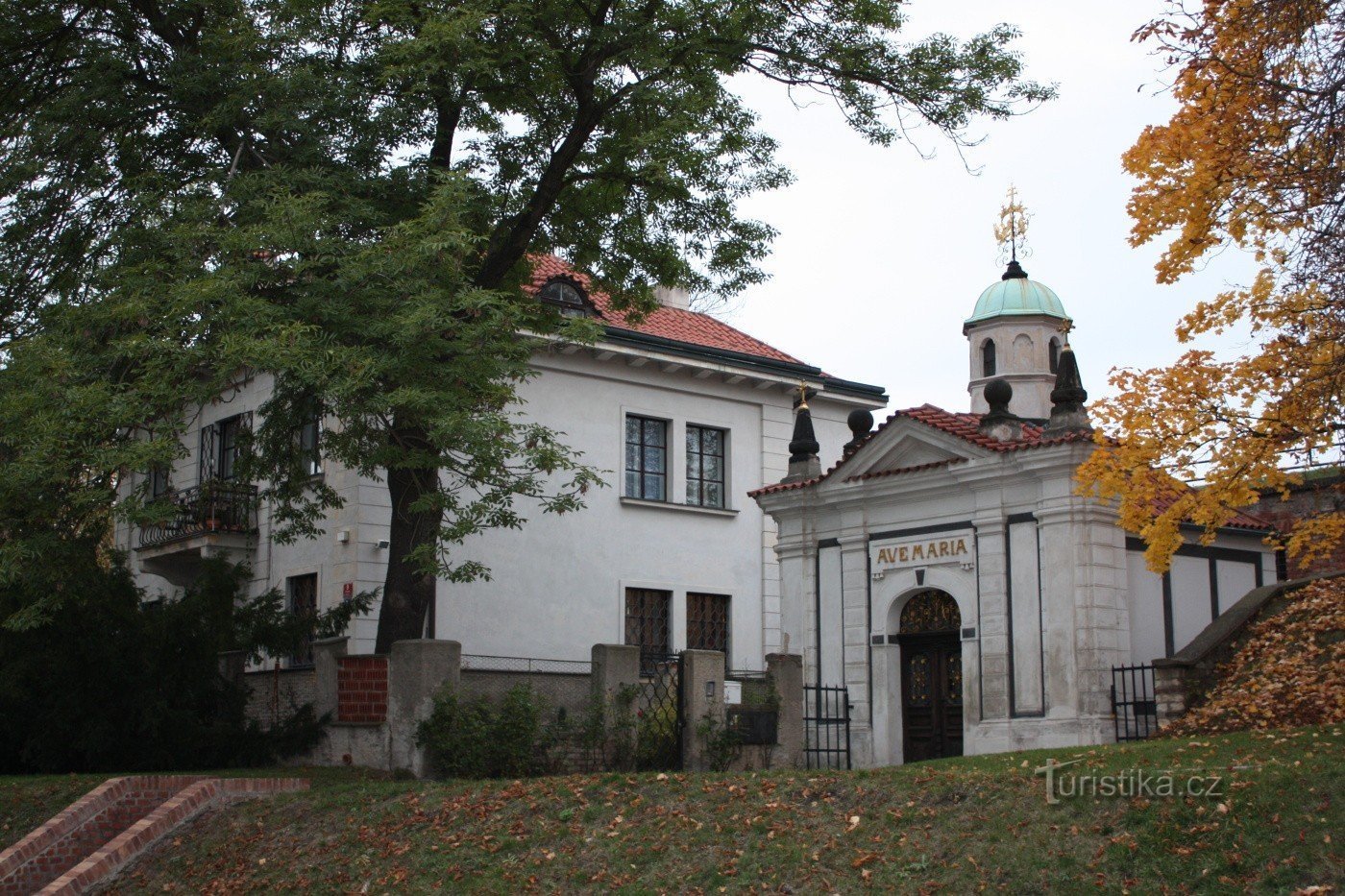 Praga - Capela de Nossa Senhora Šancovní (nas paredes)