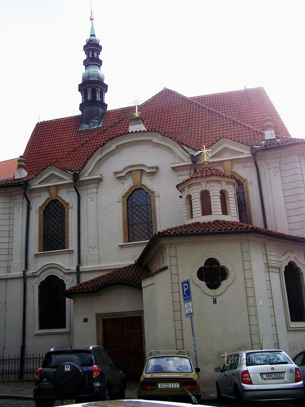 Prag - Kyrkan St. Vojtěch den store