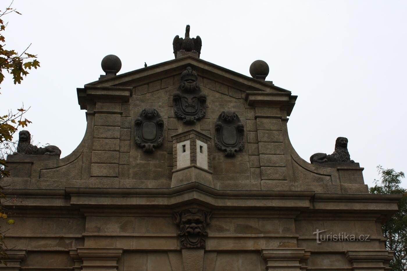 Prague - Porte Léopold à Vyšehrad