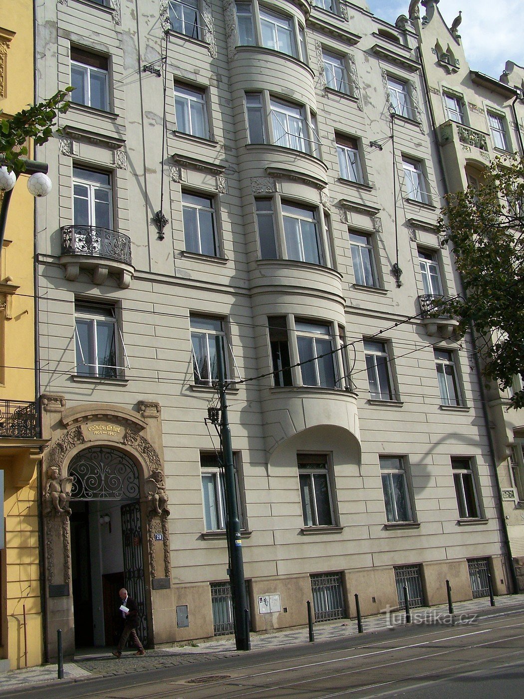 Praga - Masarykovo nábřeží 28