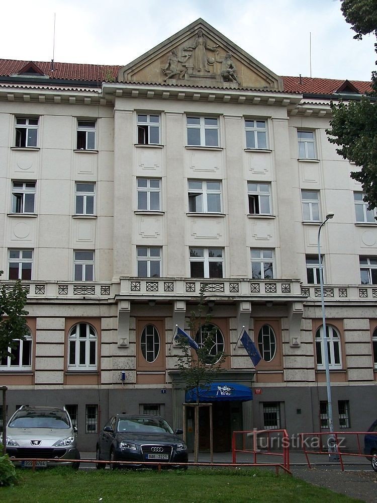 Praha - ký túc xá Masaryk