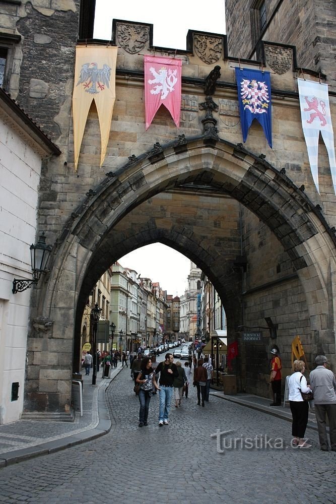 Prague - Mostecká street