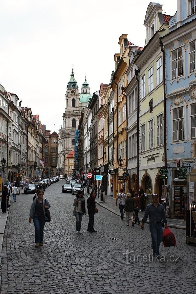 Prague - Mostecká street