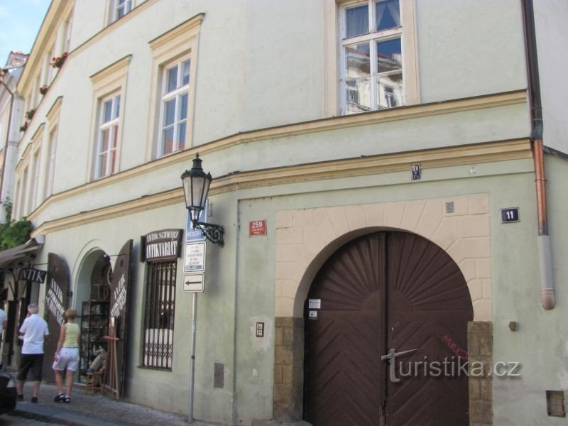 Prag, Altstadt - Haus U Bílého čápa