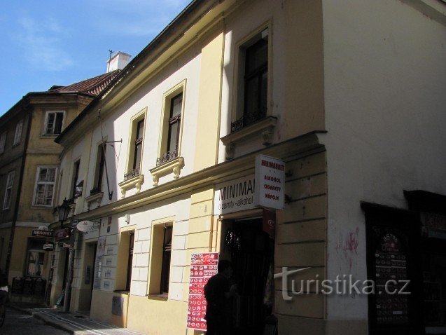 Praga, staro mestno jedro - hiša U Špalků