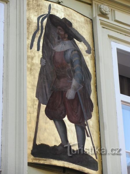 Praga, staro mestno jedro - hiša U Tří fendrychů