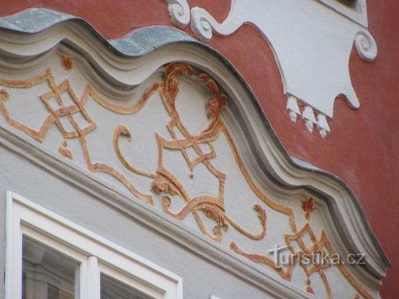 Praga, staro mestno jedro - hiša U Zlatého jablka