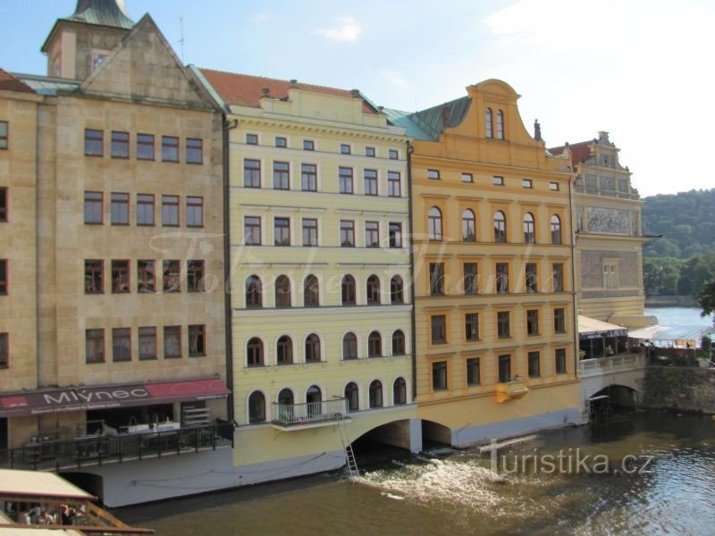 Prague, Vieille Ville - Passerelle du Novotného