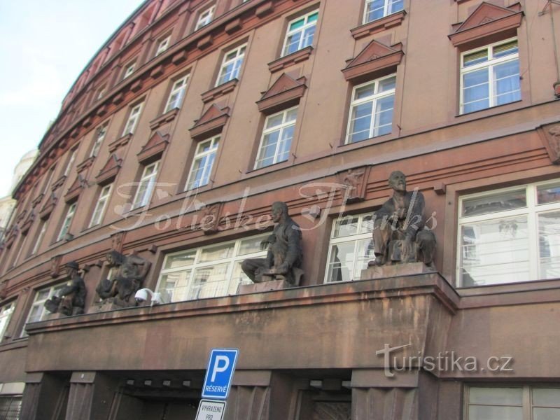 Prague, Vieille Ville - Maison des syndicats