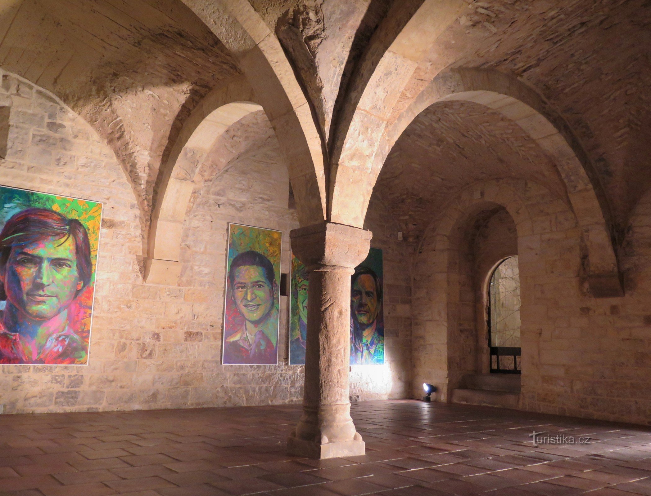 Prague (Staré Město) – the Romanesque underground of the U Černého hada house