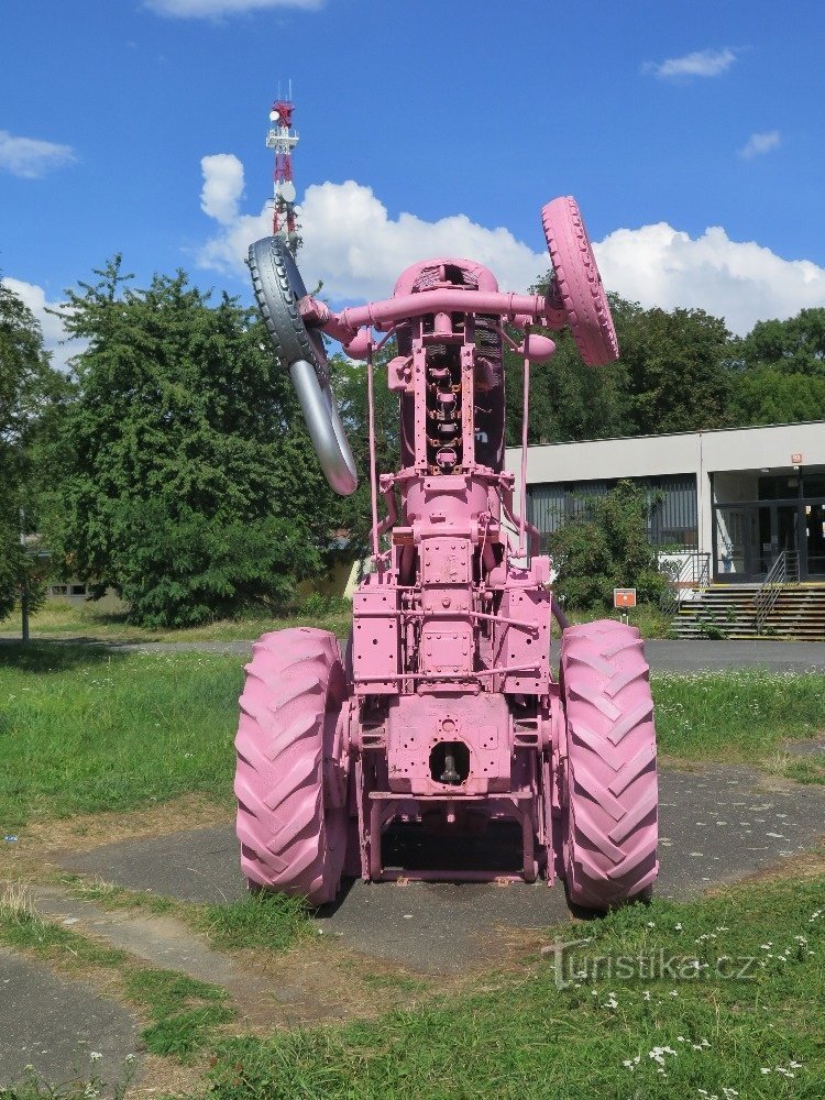 Praga (Strahov) - Primul monument punk