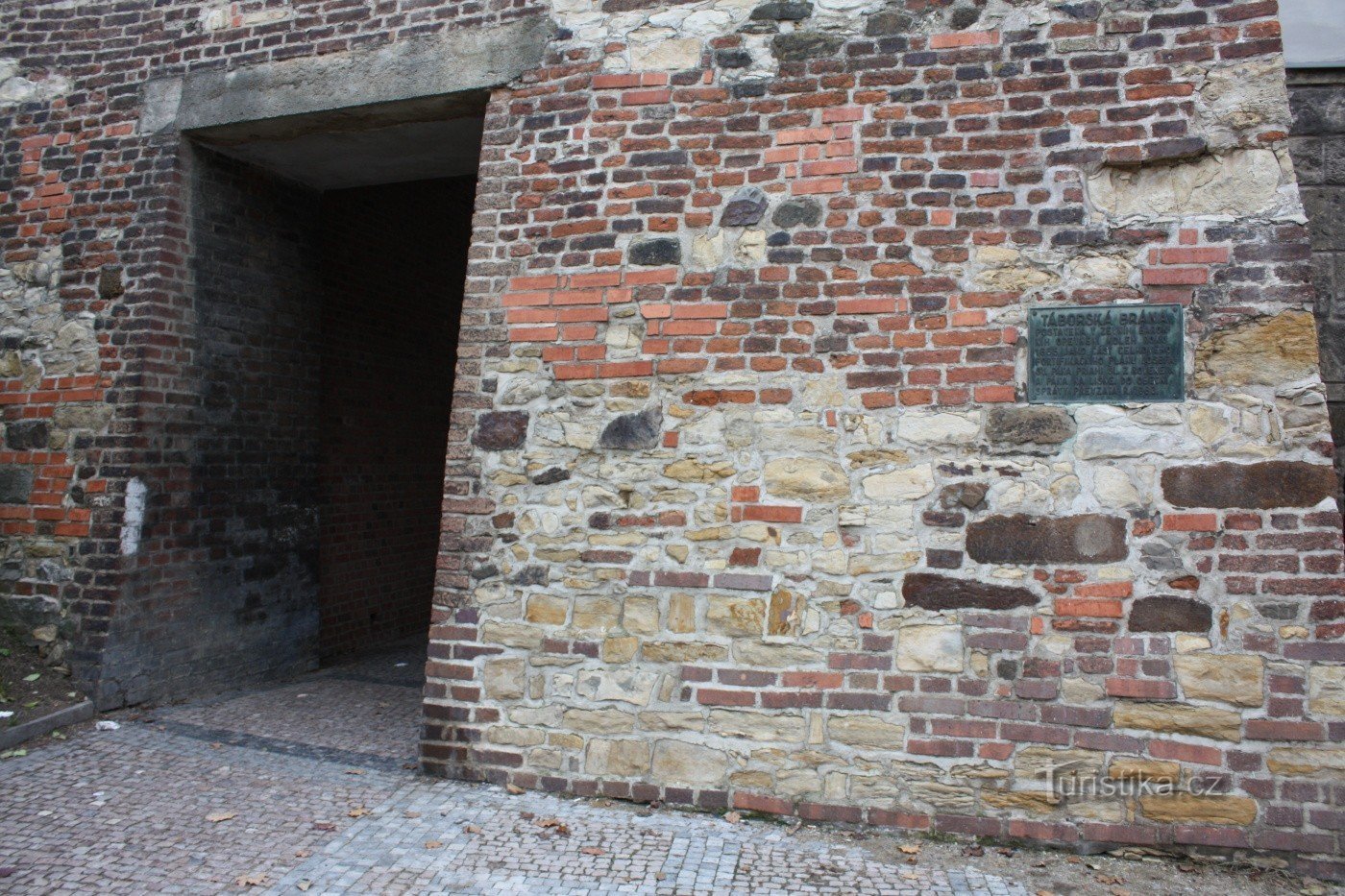 Prague - Táborská brána tại Vyšehrad