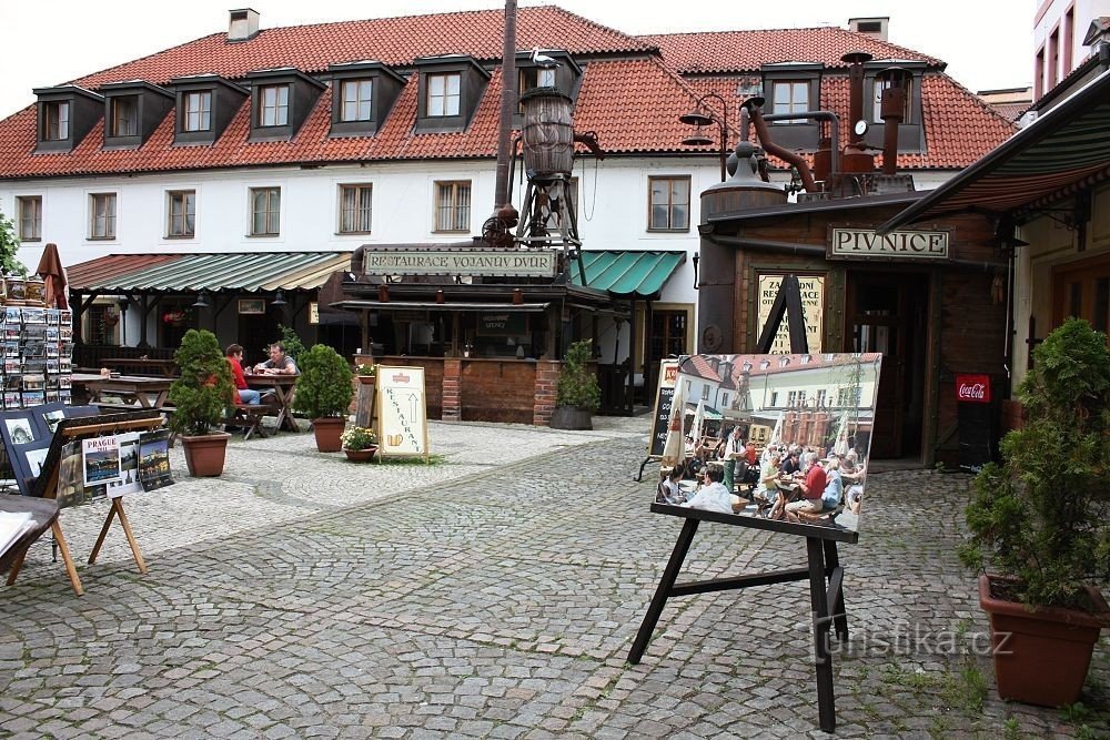 Prague - U Lužického seminary - restaurant Vojanův Dvůr