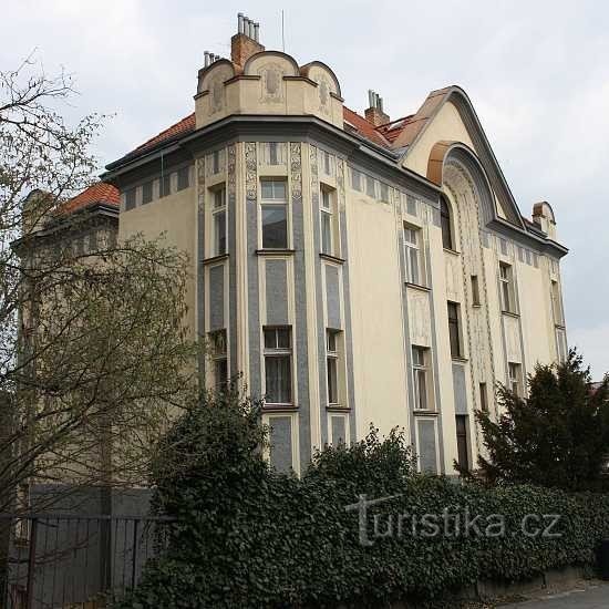 Praha, vila Na Klavírce