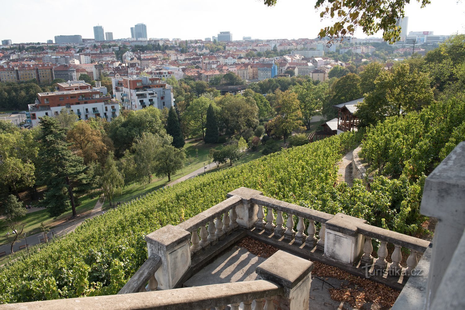 Praha Vinohrady: Grébovka a její vinice, zdroj: PSN