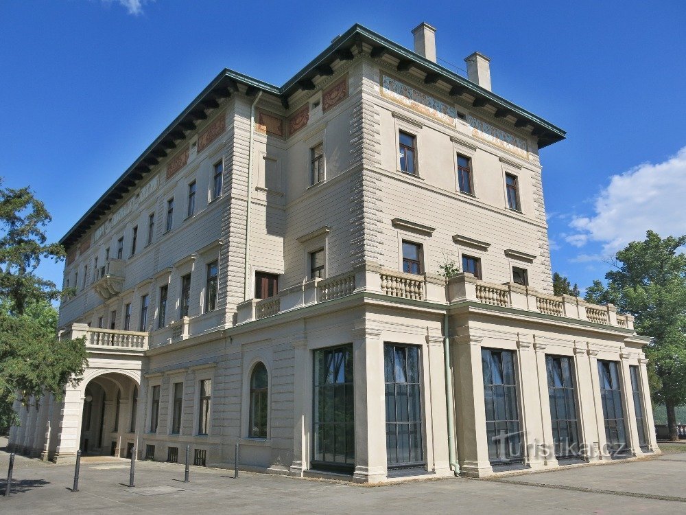 Prague (Vinohrady) - Villa Grébovka (Villa de Gröbe)