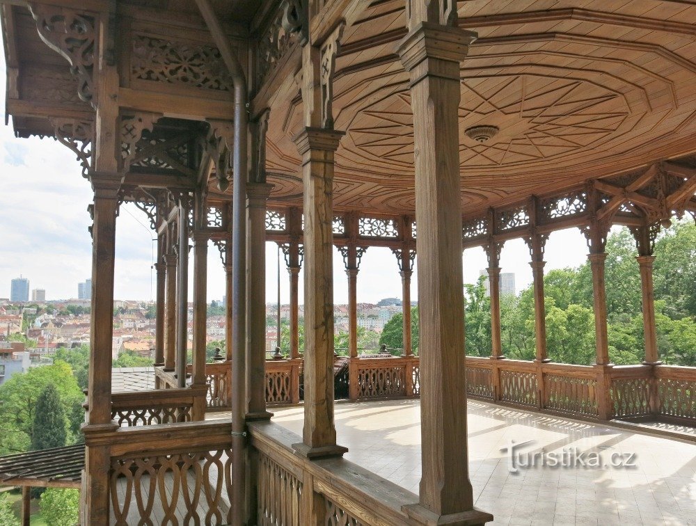 Praga (Vinohrady) – gazebo vigneto Grébovka