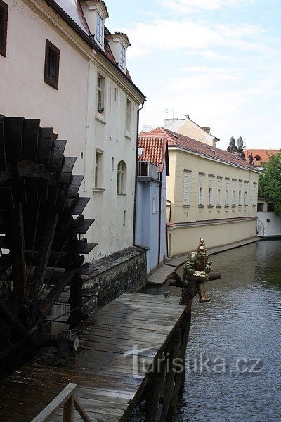 Prague, le batelier Kabourek