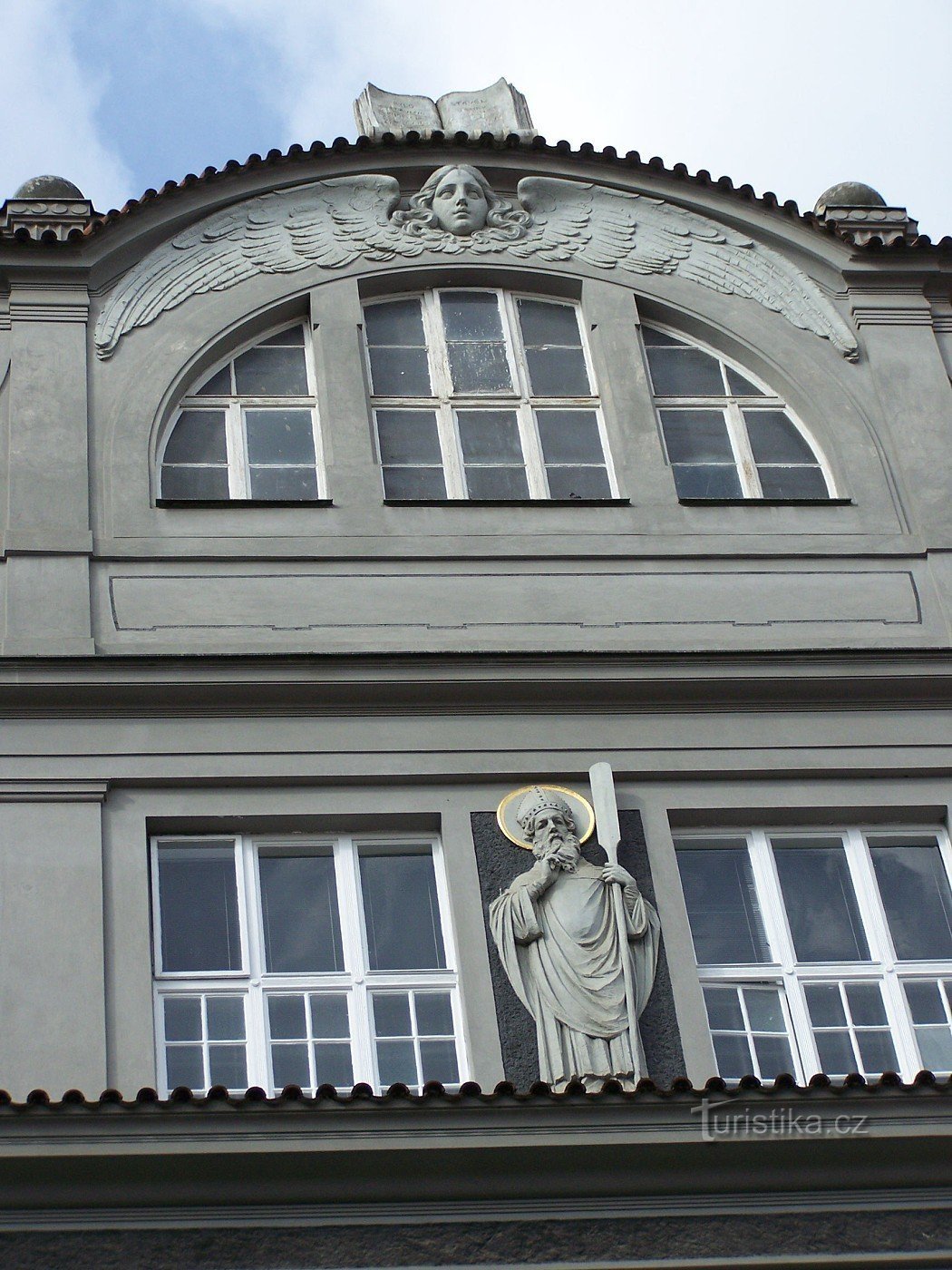 Prag - Vojtěžská 13 - Art Nouveau skolebygning